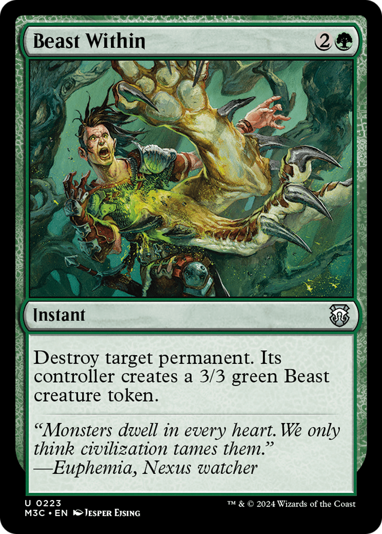 Beast Within (223) [Modern Horizons 3 Commander] - Deck Out Gaming