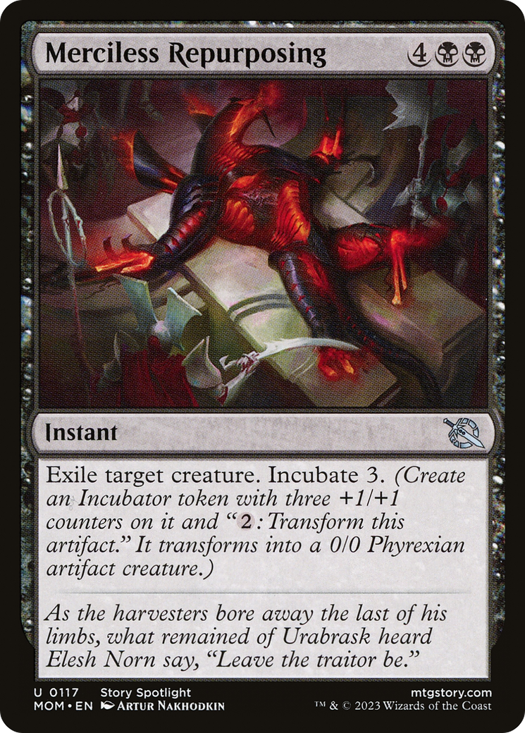 Merciless Repurposing (117) [March of the Machine] - Deck Out Gaming