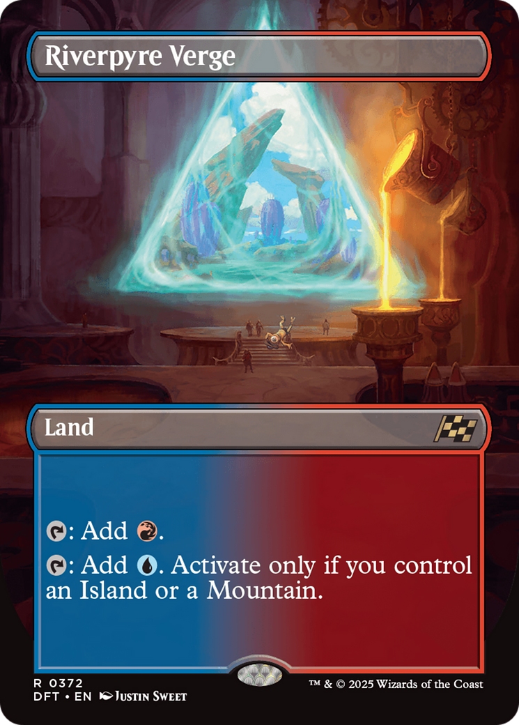 Riverpyre Verge (Borderless) (372) [Aetherdrift] - Deck Out Gaming