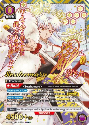 Sesshomaru (009) (SR**) (UE23BT/IYS-1-009) [UE23BT: Inuyasha] Foil-1