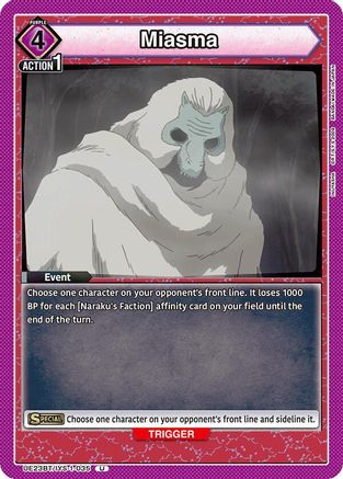 Miasma (UE23BT/IYS-1-035) [UE23BT: Inuyasha]-1