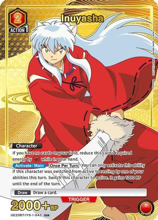 Inuyasha (043) (U*) (UE23BT/IYS-1-043) [UE23BT: Inuyasha] Foil