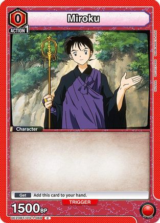 Miroku (068) (UE23BT/IYS-1-068) [UE23BT: Inuyasha]-1