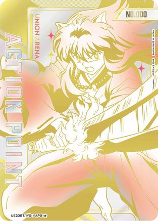 Action Point Card (AP01) (Serial Numbered) (UE23BT/IYS-1-AP01) [UE23BT: Inuyasha]-1