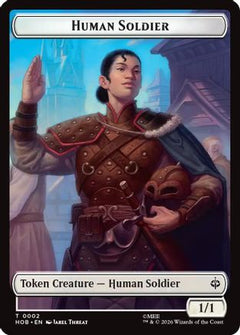 Human Soldier // On An Adventure Double-Sided Token (2) [The Hobbit]-1