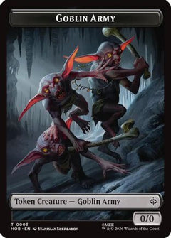 Goblin Army (0003) // Wolf Double-Sided Token (3) [The Hobbit]-1