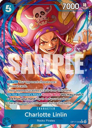 Charlotte Linlin (049) (Alternate Art) (OP17-049) [The World's Strongest Warriors] Foil