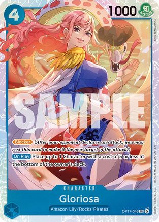 Gloriosa (OP17-046) [The World's Strongest Warriors] Foil