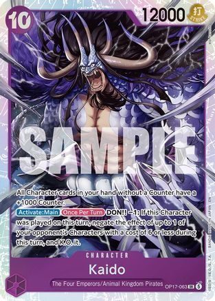 Kaido (063) (OP17-063) [The World's Strongest Warriors] Foil-1
