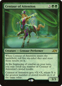 Centaur of Attention (Galaxy Foil) (418) [Unfinity] foil - Deck Out Gaming