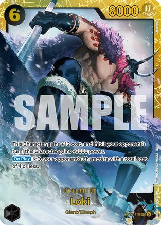 Loki (OP17-119) [The World's Strongest Warriors] Foil-1