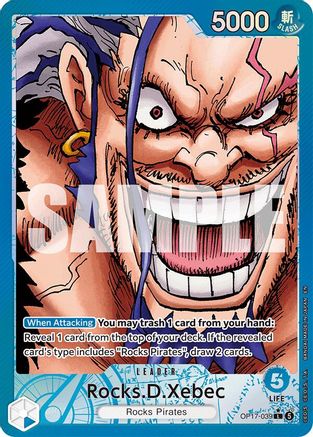 Rocks.D.Xebec (039) (Alternate Art) (OP17-039) [The World's Strongest Warriors] Foil-1