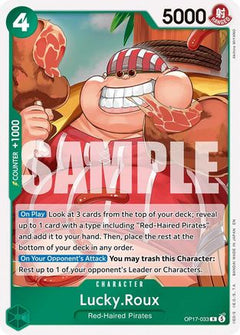Lucky.Roux (OP17-033) [The World's Strongest Warriors] Foil-1