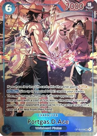 Portgas.D.Ace (119) (English Version 3rd Anniversary Set) (OP13-119) [One Piece Promotion Cards] Foil-1