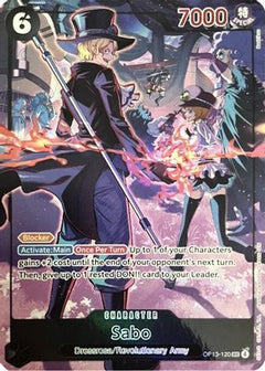 Sabo (120) (English Version 3rd Anniversary Set) (OP13-120) [One Piece Promotion Cards] Foil-1