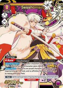 Sesshomaru (009) (SR*) (Box Topper Gold Foil) (UE23BT/IYS-1-009) [UE23BT: Inuyasha] Foil-1