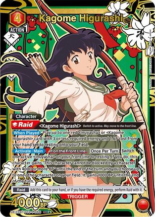 Kagome Higurashi (066) (SR*) (Box Topper Gold Foil) (UE23BT/IYS-1-066) [UE23BT: Inuyasha] Foil-1
