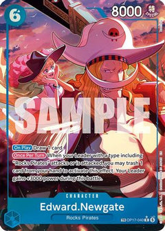 Edward.Newgate (040) (TR) (OP17-040) [The World's Strongest Warriors] Foil-1