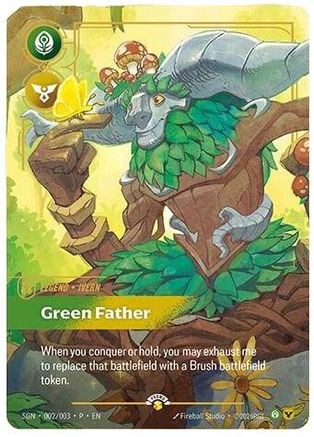 Ivern - Green Father (002/003) [Secret Garden] Foil-1