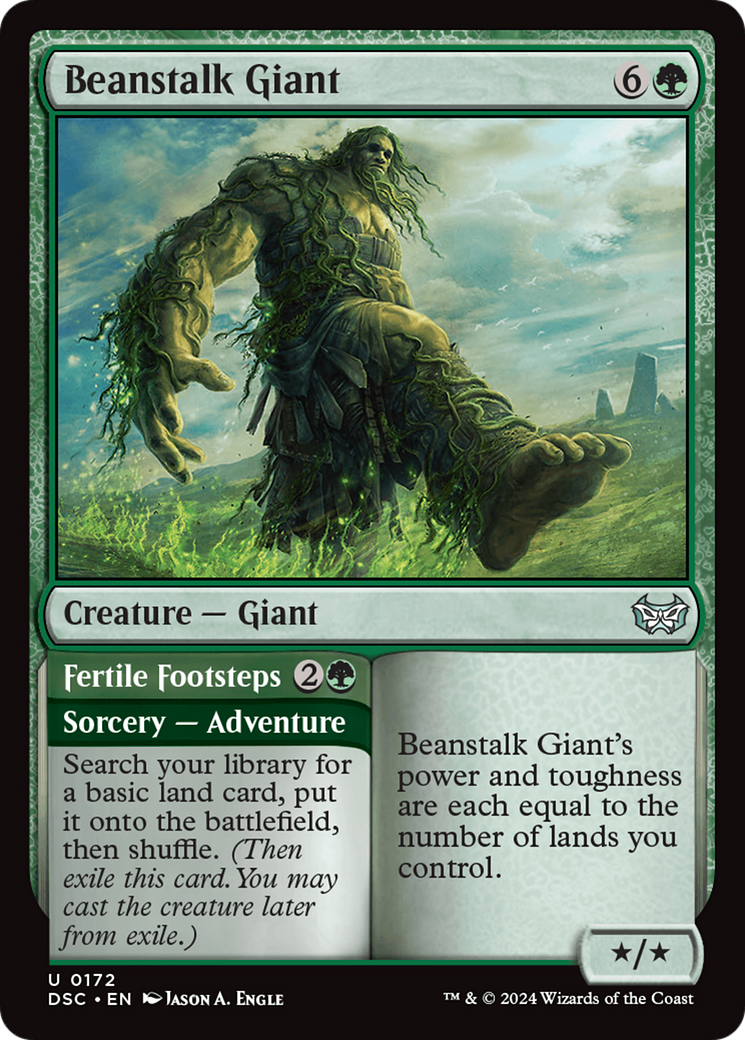Beanstalk Giant (172) [Duskmourn: House of Horror Commander] - Deck Out Gaming