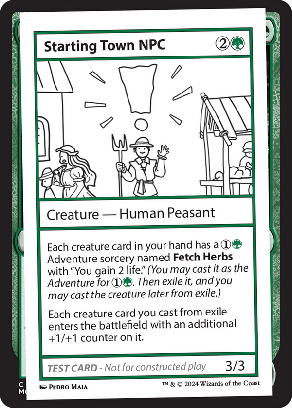 Starting Town NPC () [Mystery Booster 2] - Deck Out Gaming