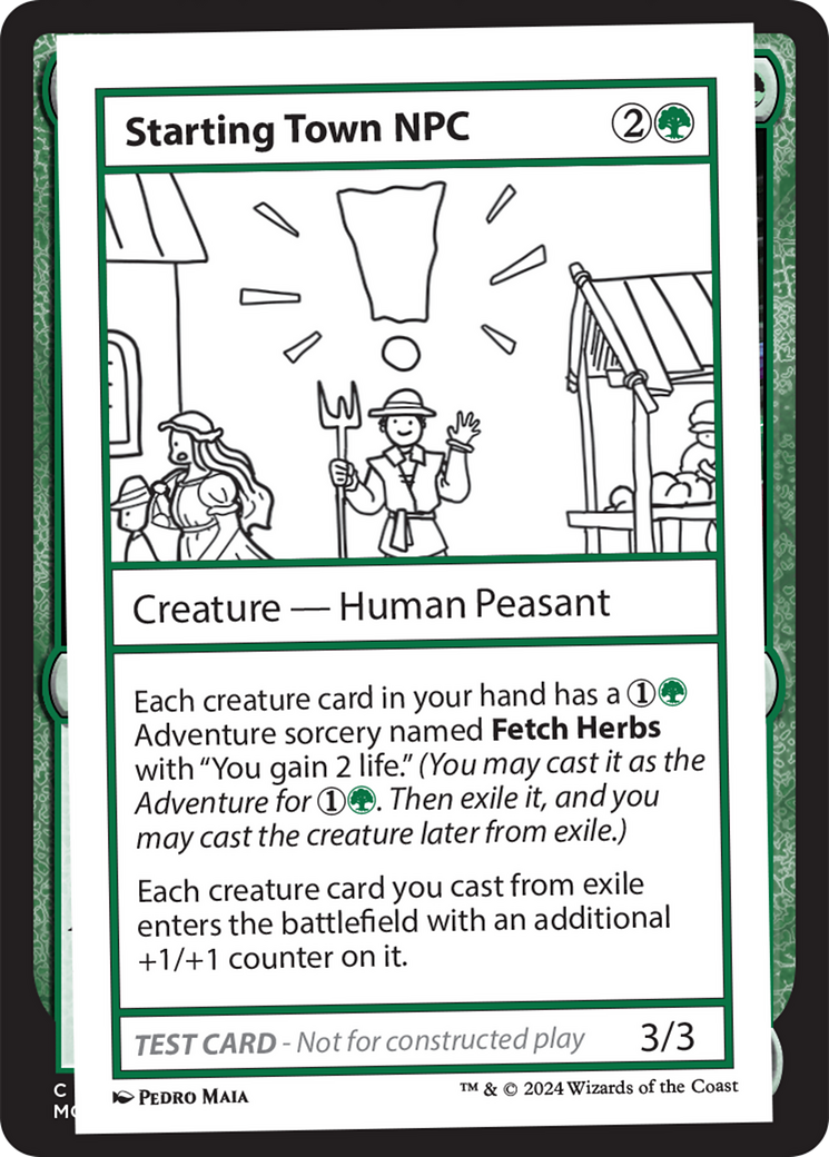 Starting Town NPC () [Mystery Booster 2] - Deck Out Gaming