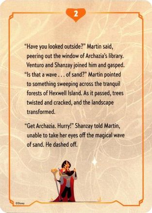 Reign of Jafar Lore Card (2 of 19)  [Reign of Jafar]
