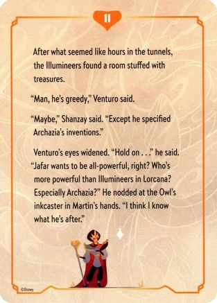 Reign of Jafar Lore Card (11 of 19)  [Reign of Jafar]-1