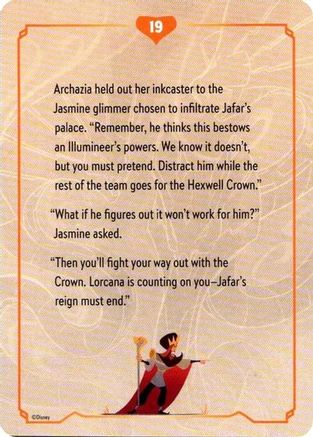 Reign of Jafar Lore Card (19 of 19)  [Reign of Jafar]-1