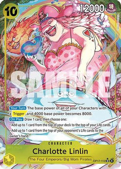 Charlotte Linlin (112) (Alternate Art) (OP17-112) [The World's Strongest Warriors] Foil-1