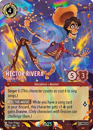 Hector Rivera - Gone to Pieces (13) [D23 Promos] Holofoil-1