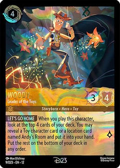 Woody - Leader of the Toys (9) [D23 Promos] Holofoil-1
