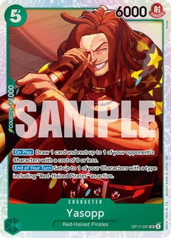 Yasopp (OP17-031) [The World's Strongest Warriors] Foil-1