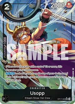 Usopp (Alternate Art) (OP17-080) [The World's Strongest Warriors] Foil-1