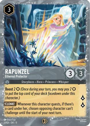 Rapunzel - Ethereal Protector (2) [Disney Lorcana Promo Cards] Holofoil