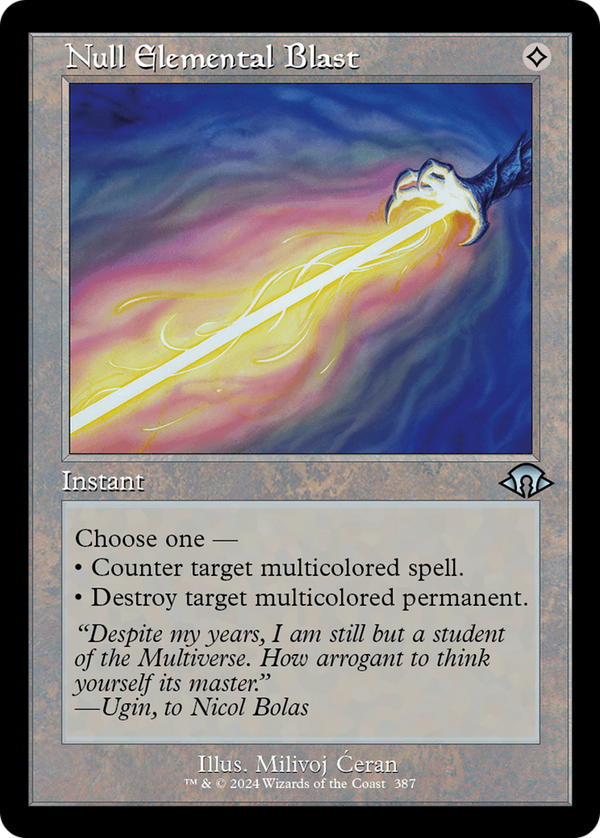 Null Elemental Blast (Retro Frame) (387) [Modern Horizons 3] - Deck Out Gaming