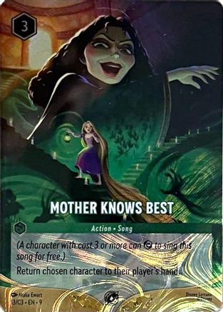 Mother Knows Best (Foil) (13) [Disney Lorcana Promo Cards] Holofoil