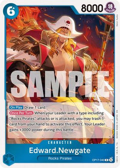 Edward.Newgate (040) (OP17-040) [The World's Strongest Warriors] Foil-1
