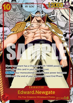 Edward.Newgate (005) (Manga) (OP17-005) [The World's Strongest Warriors] Foil-1