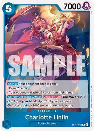 Charlotte Linlin (049) (OP17-049) [The World's Strongest Warriors] Foil-1
