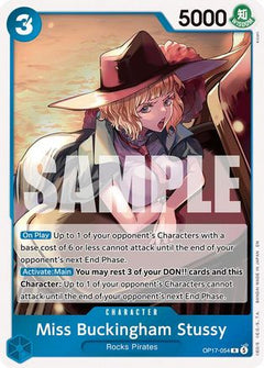 Miss Buckingham Stussy (OP17-054) [The World's Strongest Warriors] Foil-1