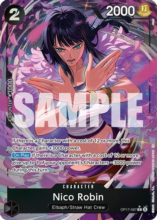 Nico Robin (Alternate Art) (OP17-087) [The World's Strongest Warriors] Foil-1