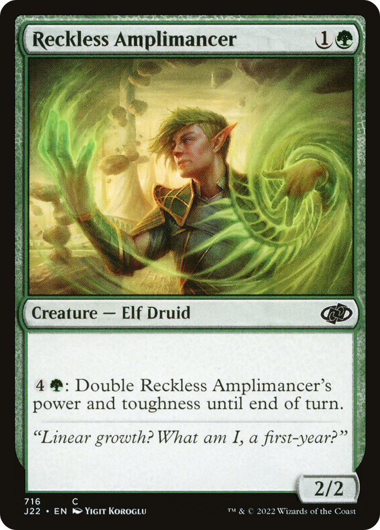 Reckless Amplimancer (716) [Jumpstart 2022] - Deck Out Gaming