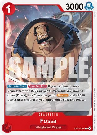 Fossa (OP17-010) [The World's Strongest Warriors]-1