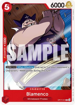 Blamenco (OP17-011) [The World's Strongest Warriors]-1