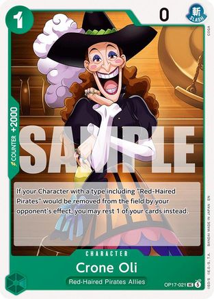 Crone Oil (OP17-021) [The World's Strongest Warriors]