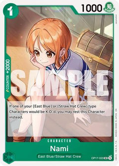 Nami (023) (OP17-023) [The World's Strongest Warriors]-1