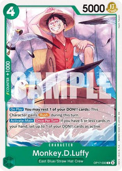 Monkey.D.Luffy (030) (OP17-030) [The World's Strongest Warriors]-1
