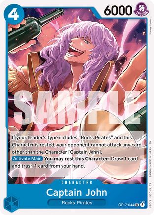Captain John (OP17-044) [The World's Strongest Warriors]-1