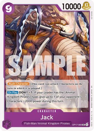 Jack (OP17-069) [The World's Strongest Warriors]-1